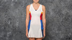 Adidas Women's New York sports dress, white/multicolored