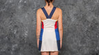 Adidas Women's New York sports dress, white/multicolored