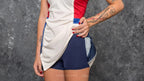 Adidas Women's New York sports dress, white/multicolored