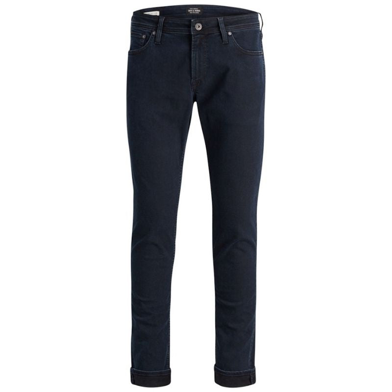 Jack &amp; Jones Liam Skinny Men's Jeans, Dark Blue
