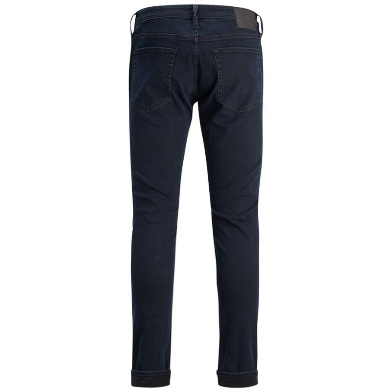 Jack &amp; Jones Liam Skinny Men's Jeans, Dark Blue