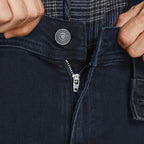 Jack &amp; Jones Liam Skinny Men's Jeans, Dark Blue