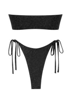 Zaful Swimsuit with gold buckle in classic shape