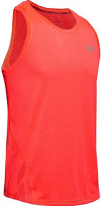 Men's tank top Under Armour UA Streaker 2.0 Shift Singlet, orange