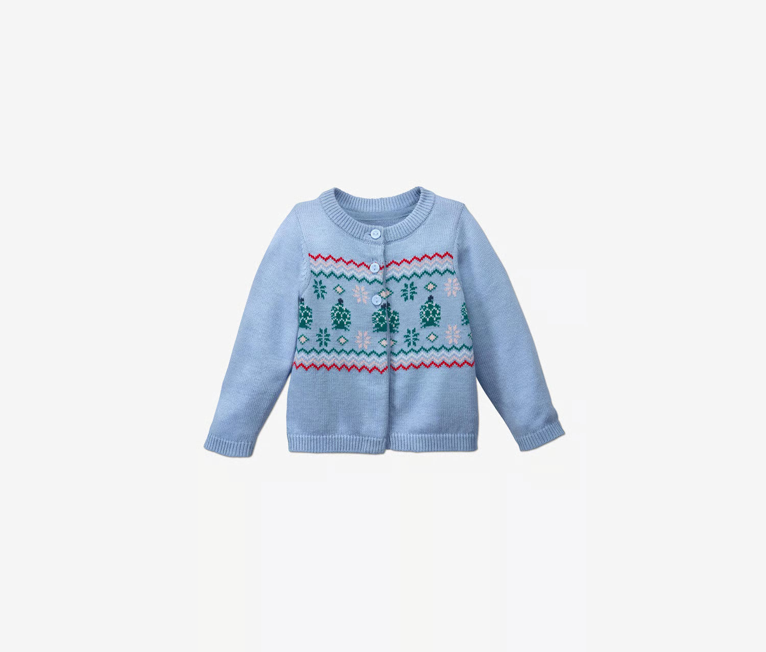Children's vest with beautiful embroidery, blue 