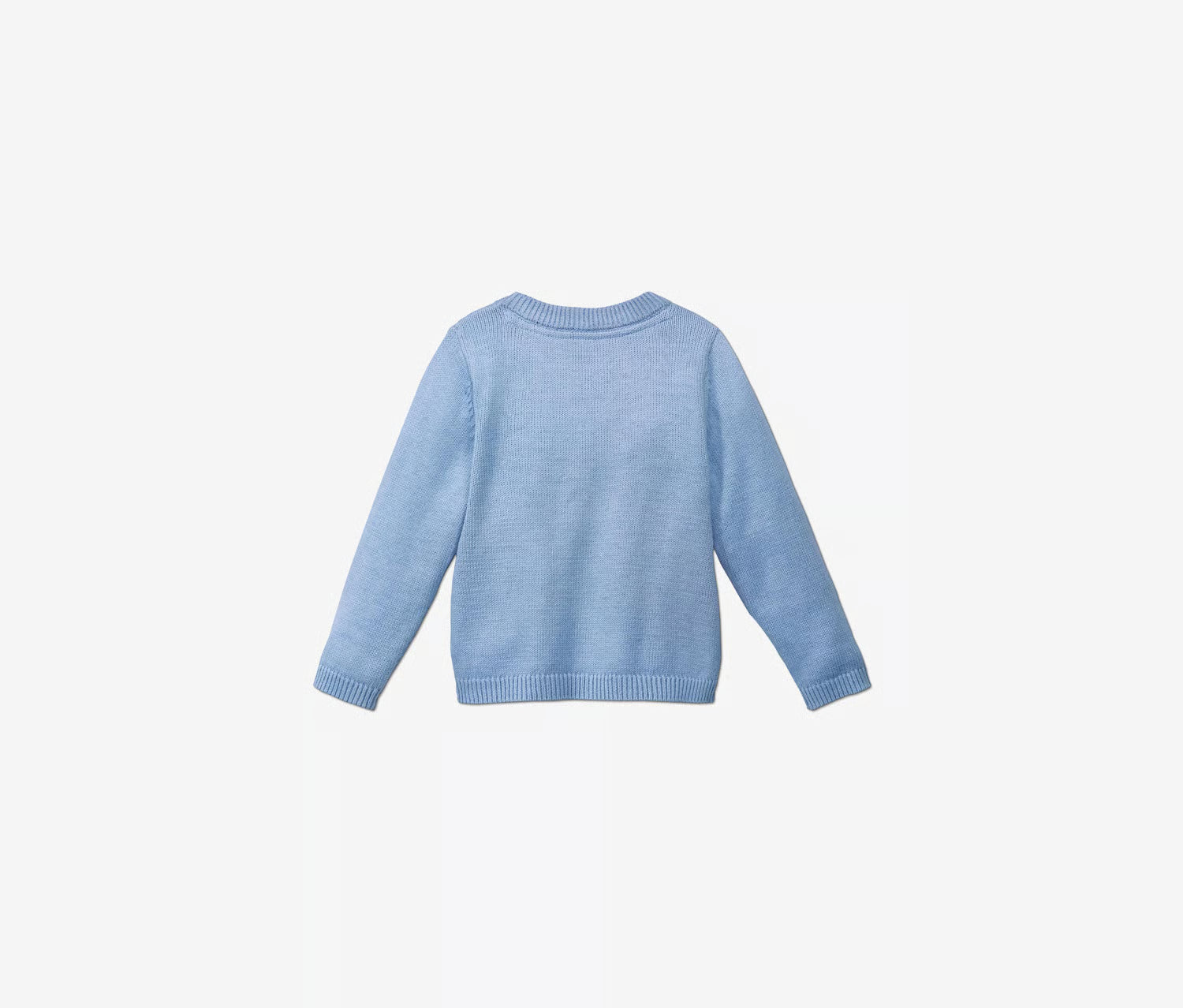 Children's vest with beautiful embroidery, blue 