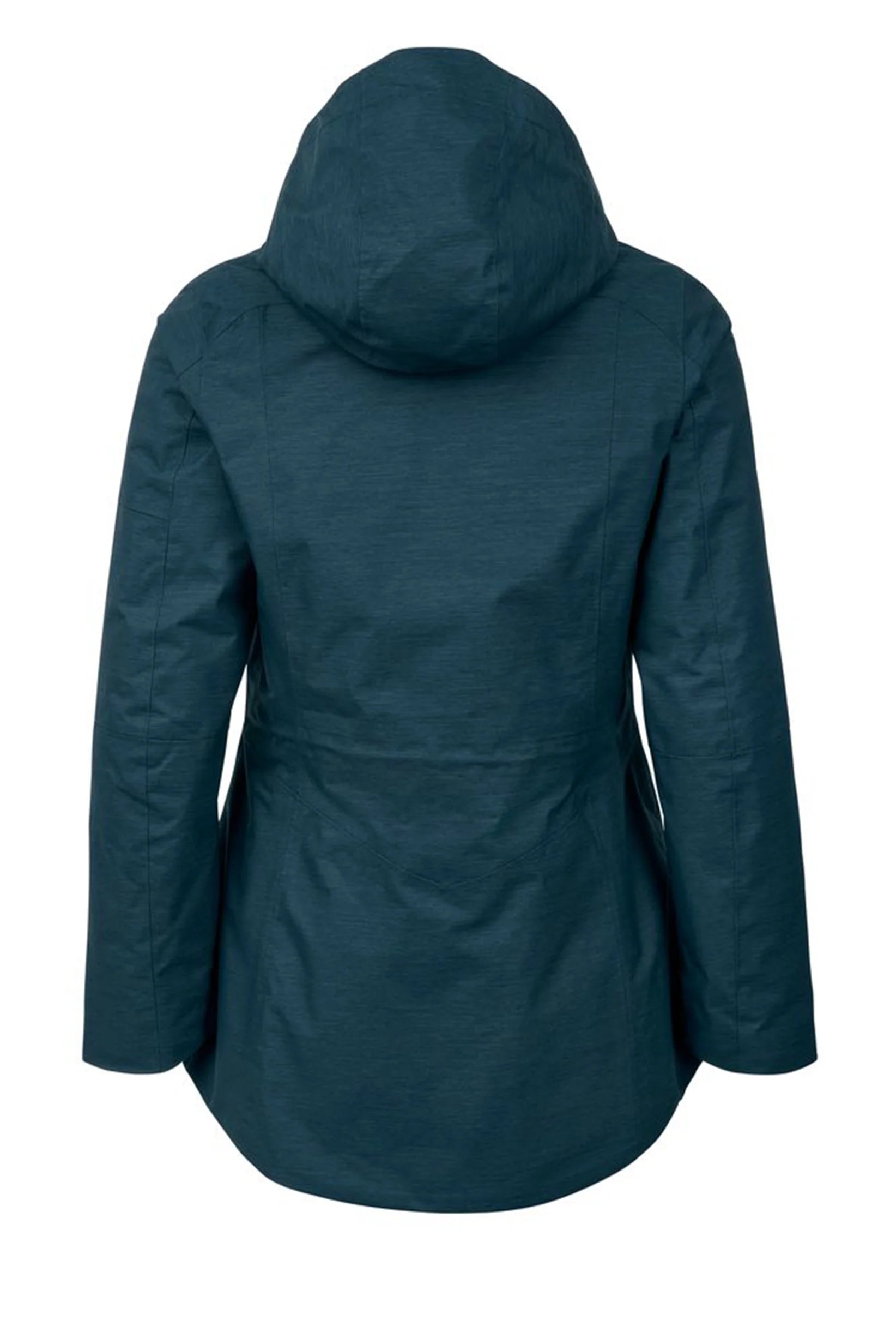Women's sports ski/snowboard jacket with hood, blue 