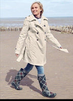 Women's trench coat new collection 2025, pink 