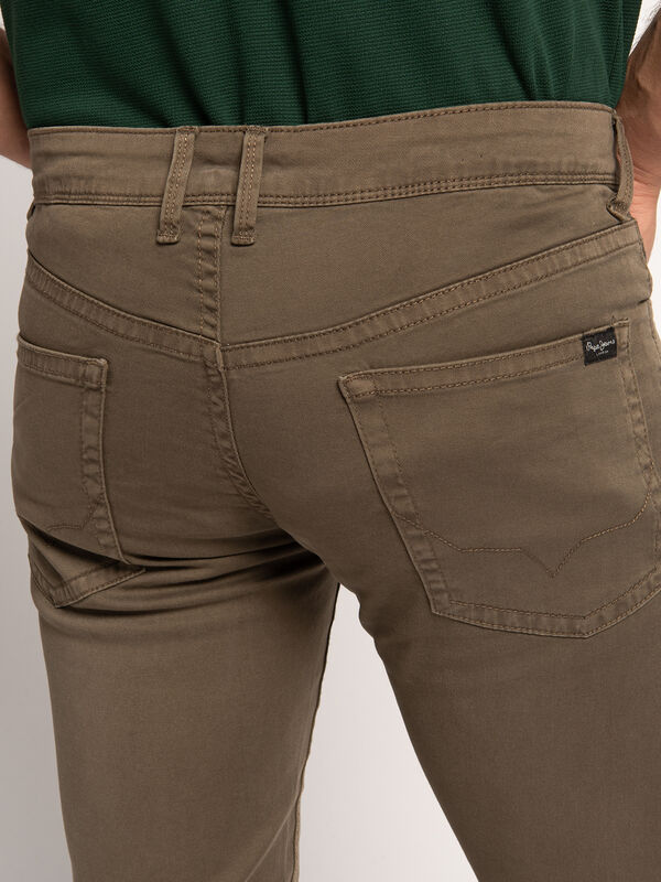 Men's jeans PEPE JEANS Slim Fit, brown