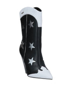 Women's genuine leather cowboy boots Liu Jo "Guenda 21-Bootie", black 