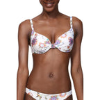 Desigual Women's swimsuit top with underwire and padding, multi-colored