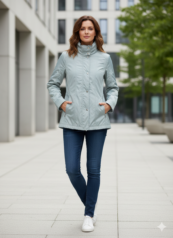 FUCHS SCHMITT Дамско водоустойчиво преходно яке, сиво