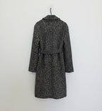 Women's wool coat with cashmere, light brown 