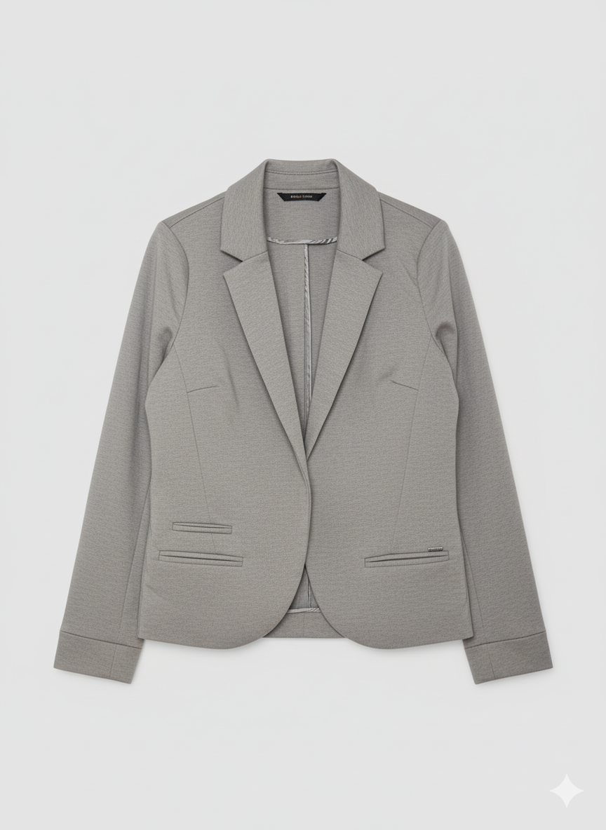 Дамско елегантно сако Zabaione "Lisa", сиво