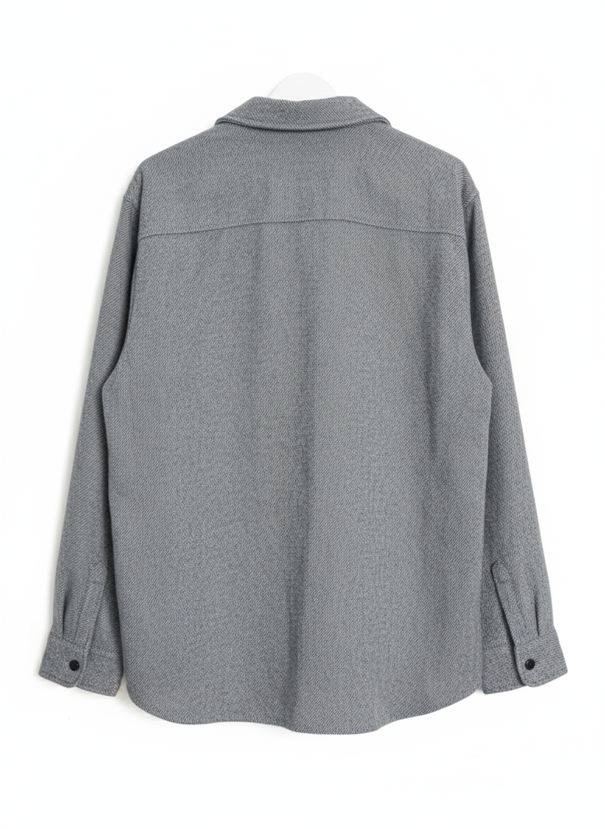 ZAFUL Мъжка памучна риза с дълъг ръкав