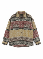 ZAFUL Мъжка памучна риза с дълъг ръкав