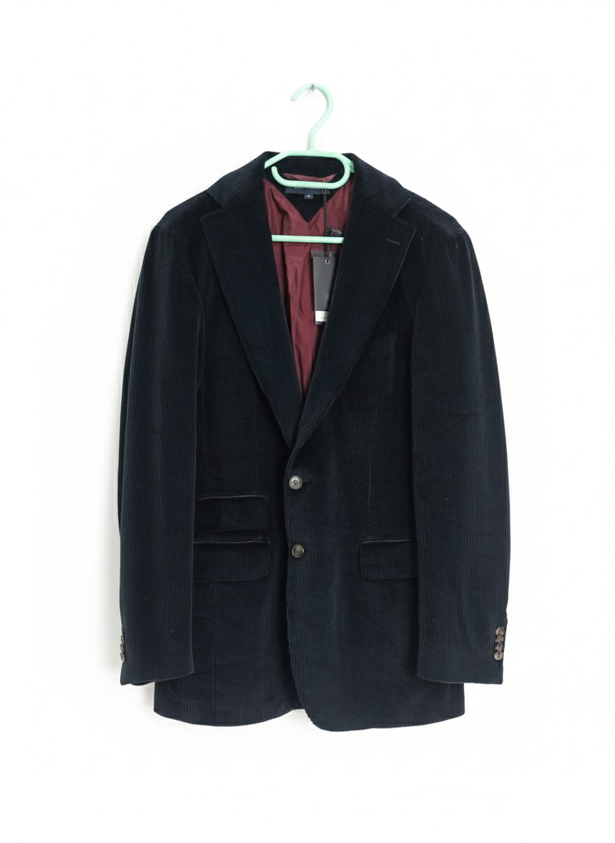 Tommy Hilfiger Мъжко памучно сако, тъмно синьо