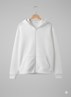 ZAFUL Мъжки спортен суитшърт, бял