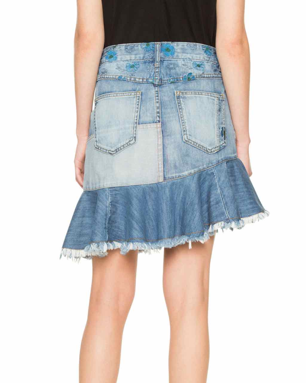 Desigual Eleni women's denim skirt