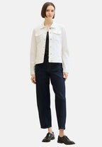 Tom Tailor Women's denim jacket, white