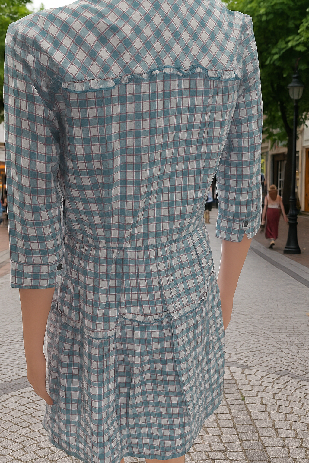 Women's cotton sporty-elegant dress Tommy Hilfiger Denim