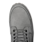 Men's genuine leather boots Timberland, gray
