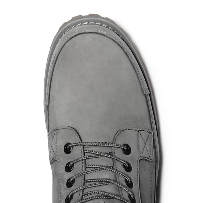 Men's genuine leather boots Timberland, gray