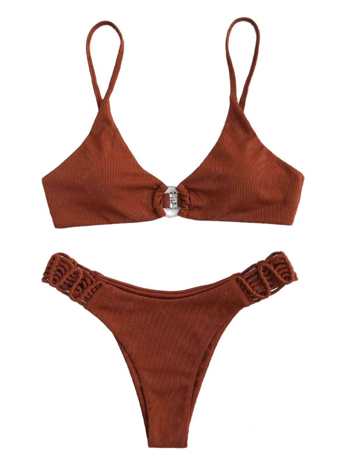 ZAFUL O-Ring Tie-Dye Swimsuit