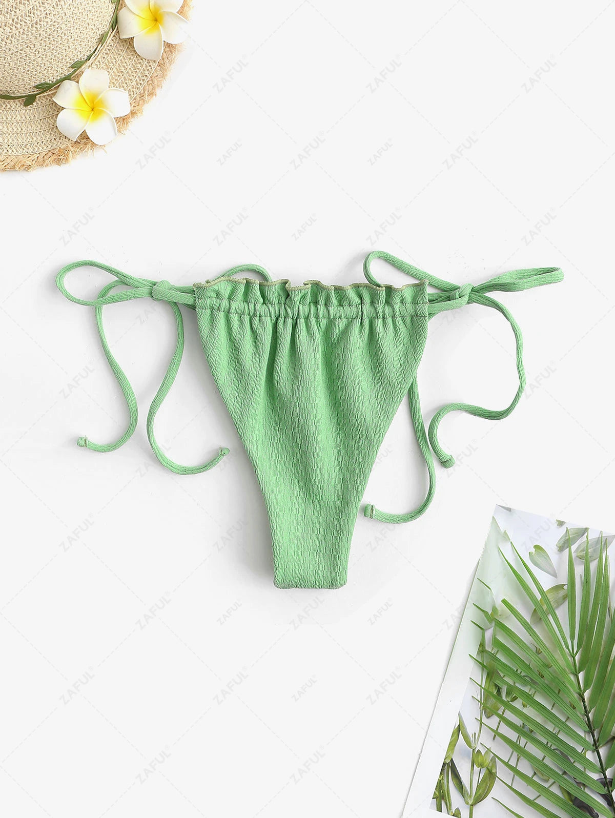 Zaful Swimsuit Bottoms, Green