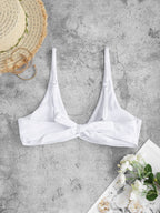 Zaful Swimsuit Top, White