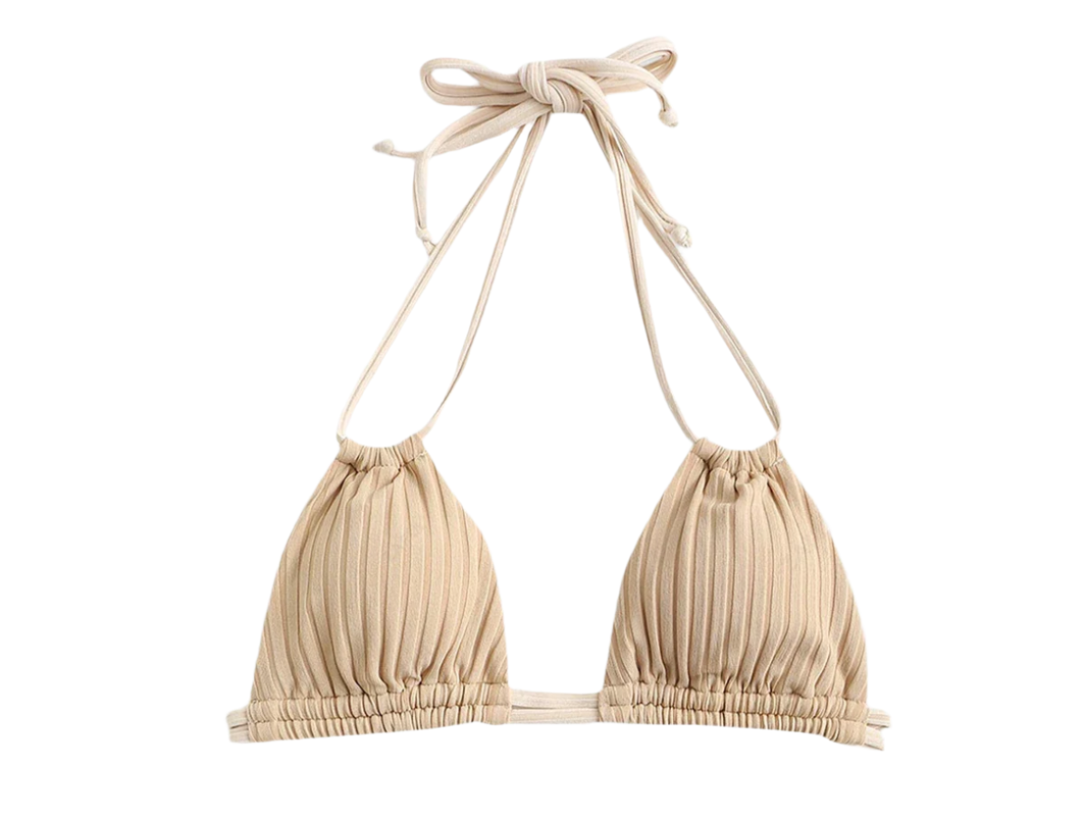 Zaful Swimsuit top, beige