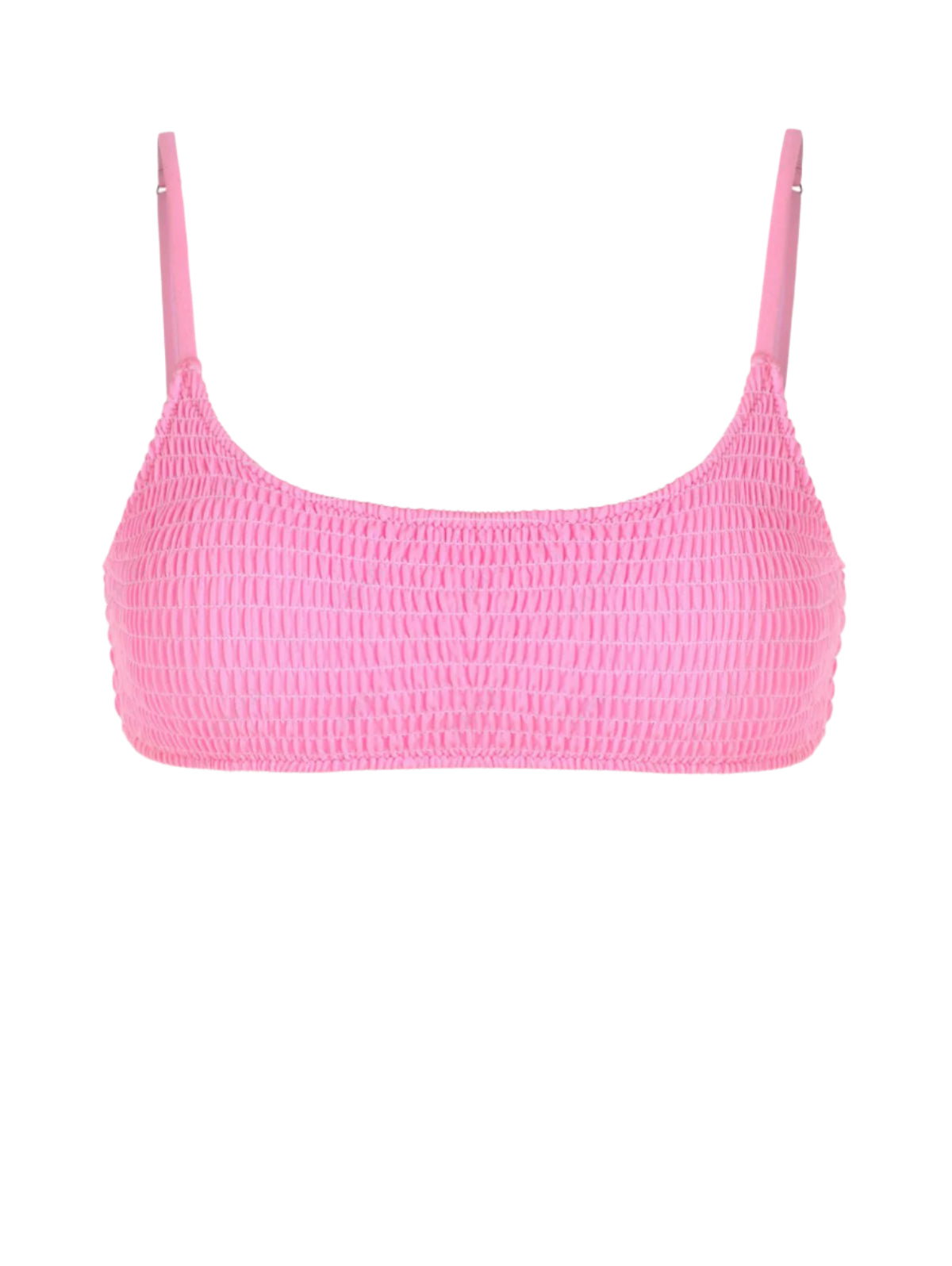ZAFUL Ruched Strappy Swimsuit Set, Pink