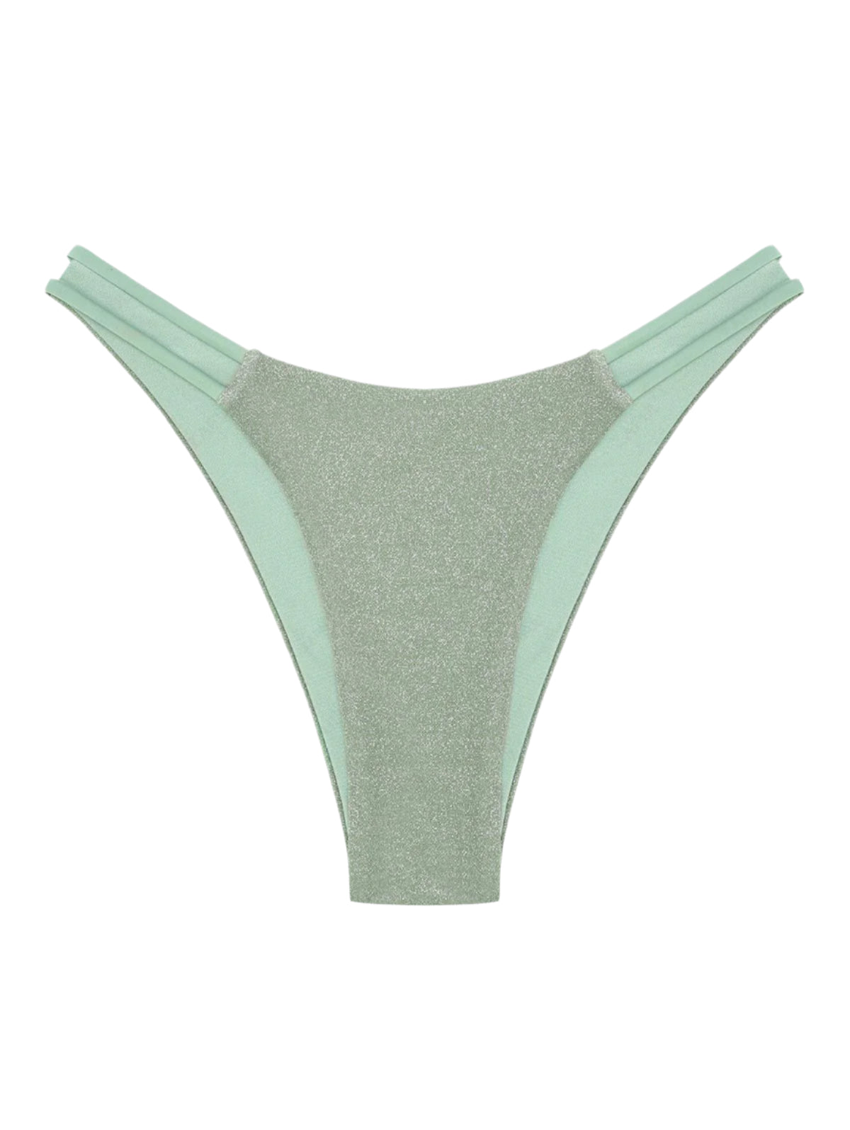 Zaful Swimsuit with glitter effect season 2025, green