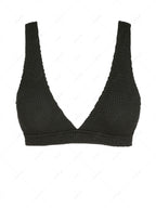 Zaful Swimsuit with embossed structure season 2025, black