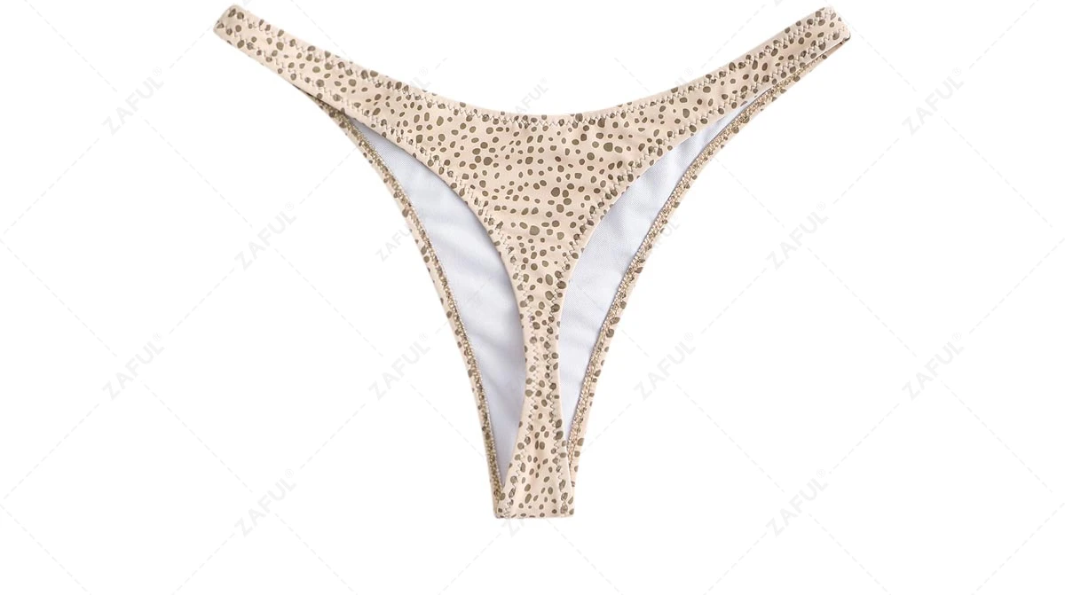 Zaful Printed Swimsuit Bottoms