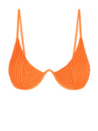 Zaful Underwired Swimsuit Top, Orange