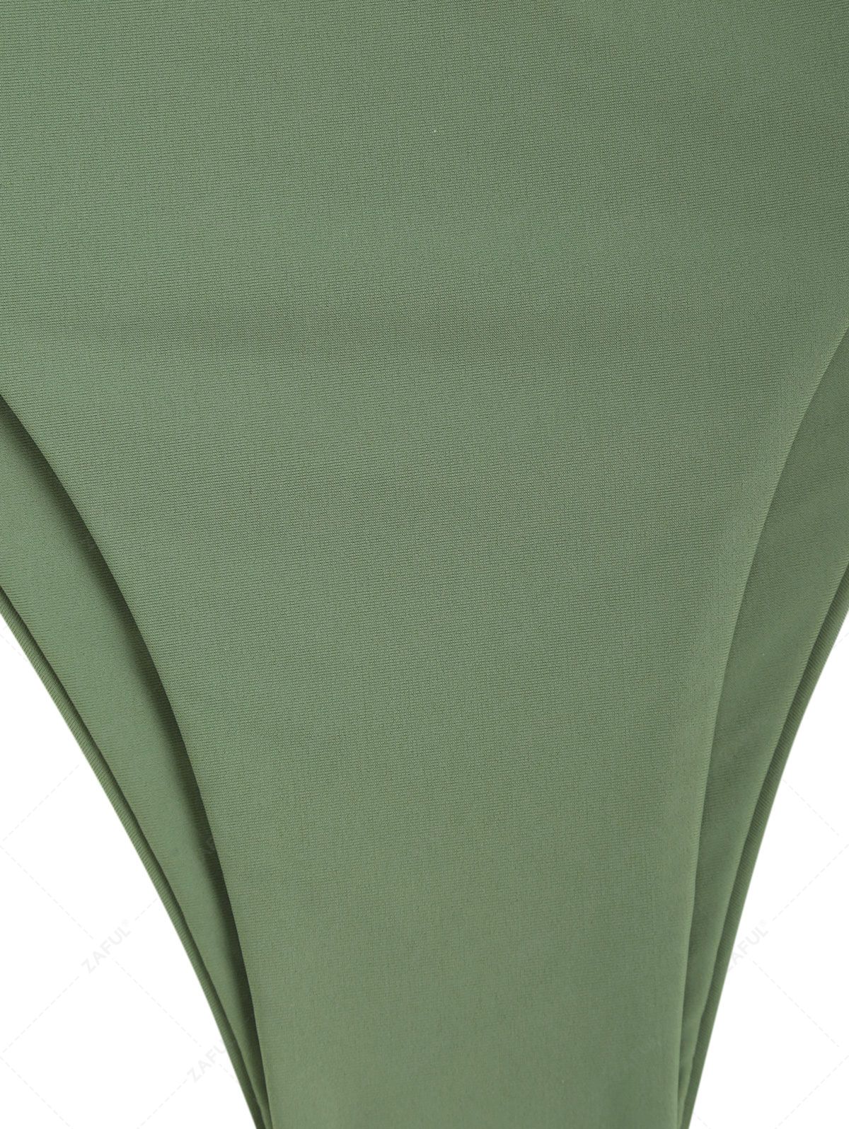 Zaful Swimsuit top and bottom, green