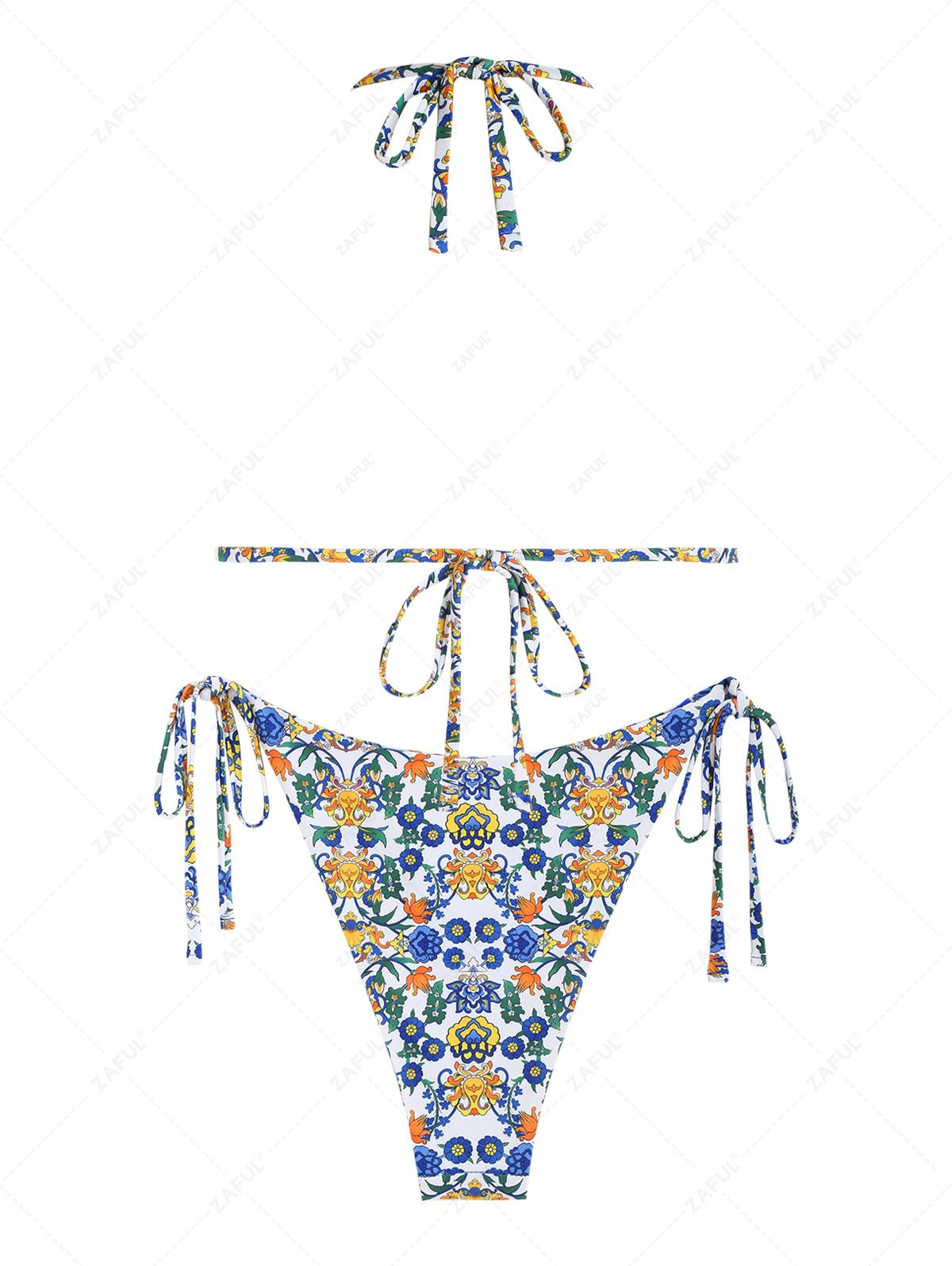 Zaful Swimsuit set season 2025, multi-colored