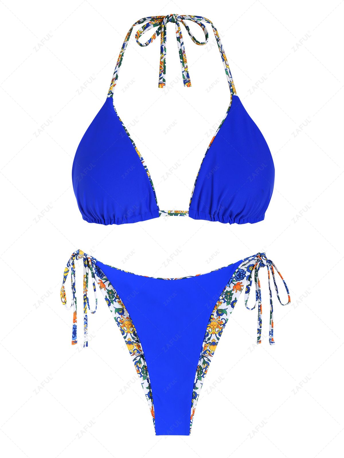 Zaful Swimsuit set season 2025, multi-colored