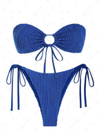 Zaful Two-piece swimsuit, dark blue