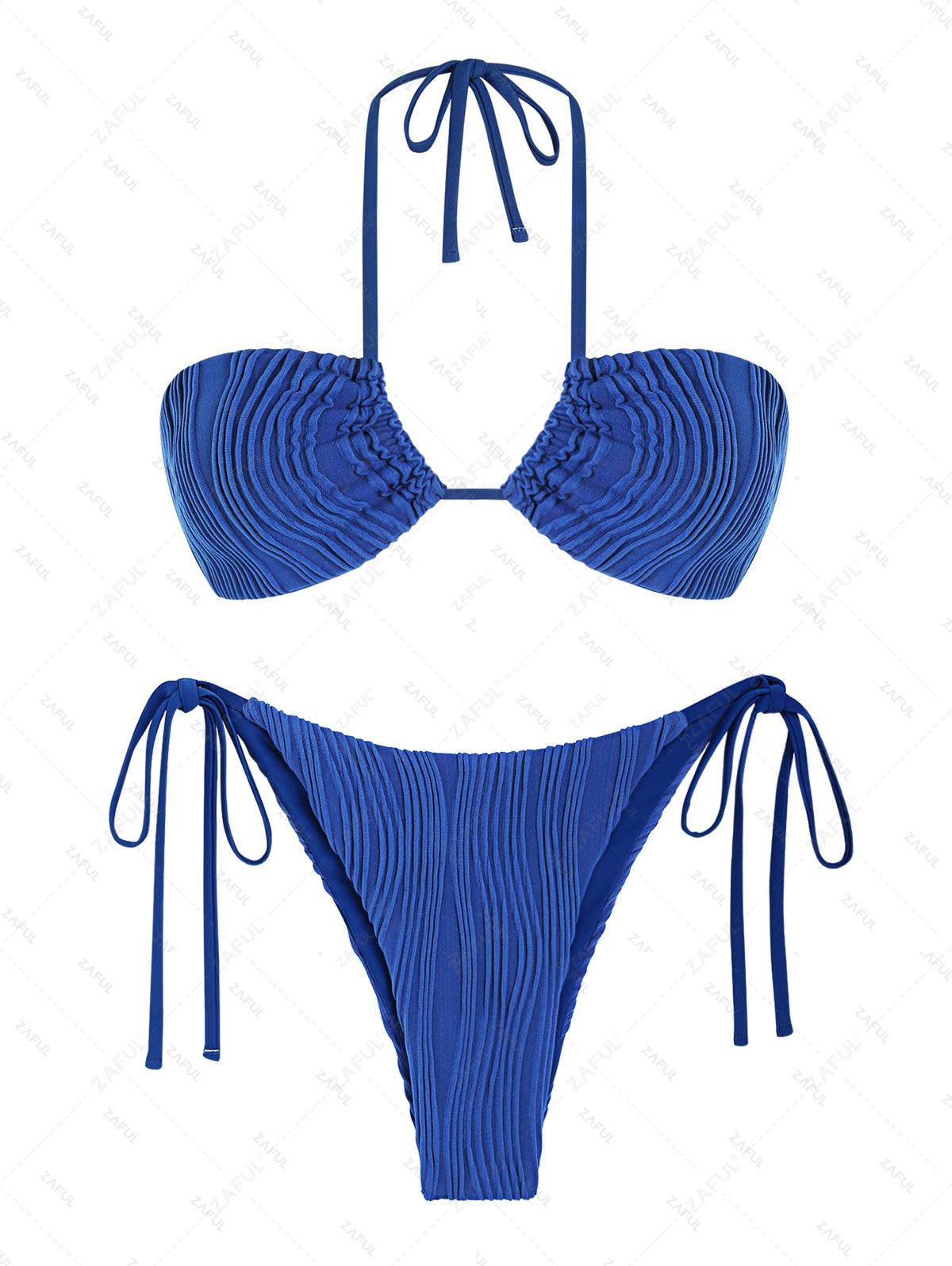 Zaful Two-piece swimsuit, dark blue