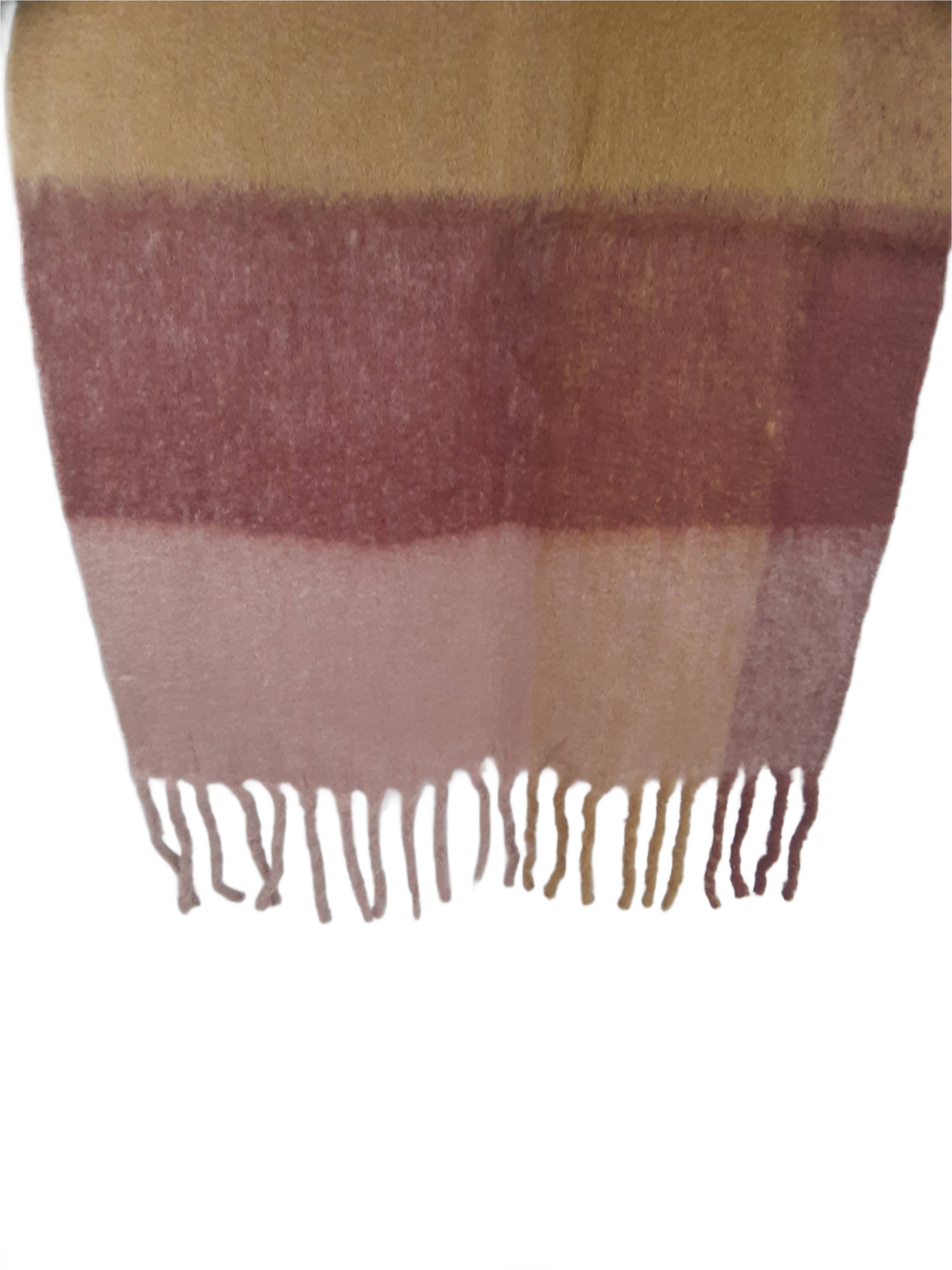 REPLAY Women's thick Autumn-Winter scarf, orange-yellow