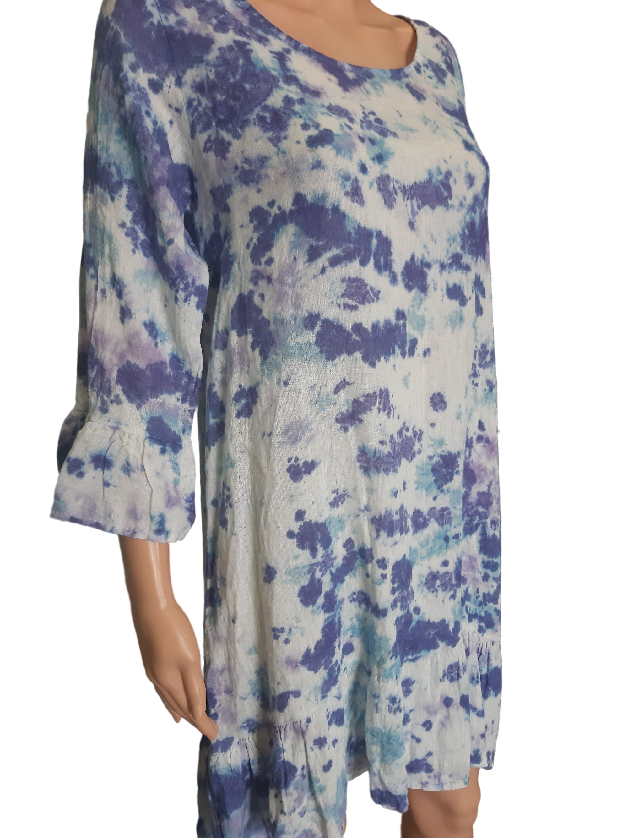 Pure Linen Women's linen tunic collection 2025, multi-colored