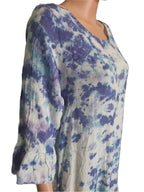 Pure Linen Women's linen tunic collection 2025, multi-colored
