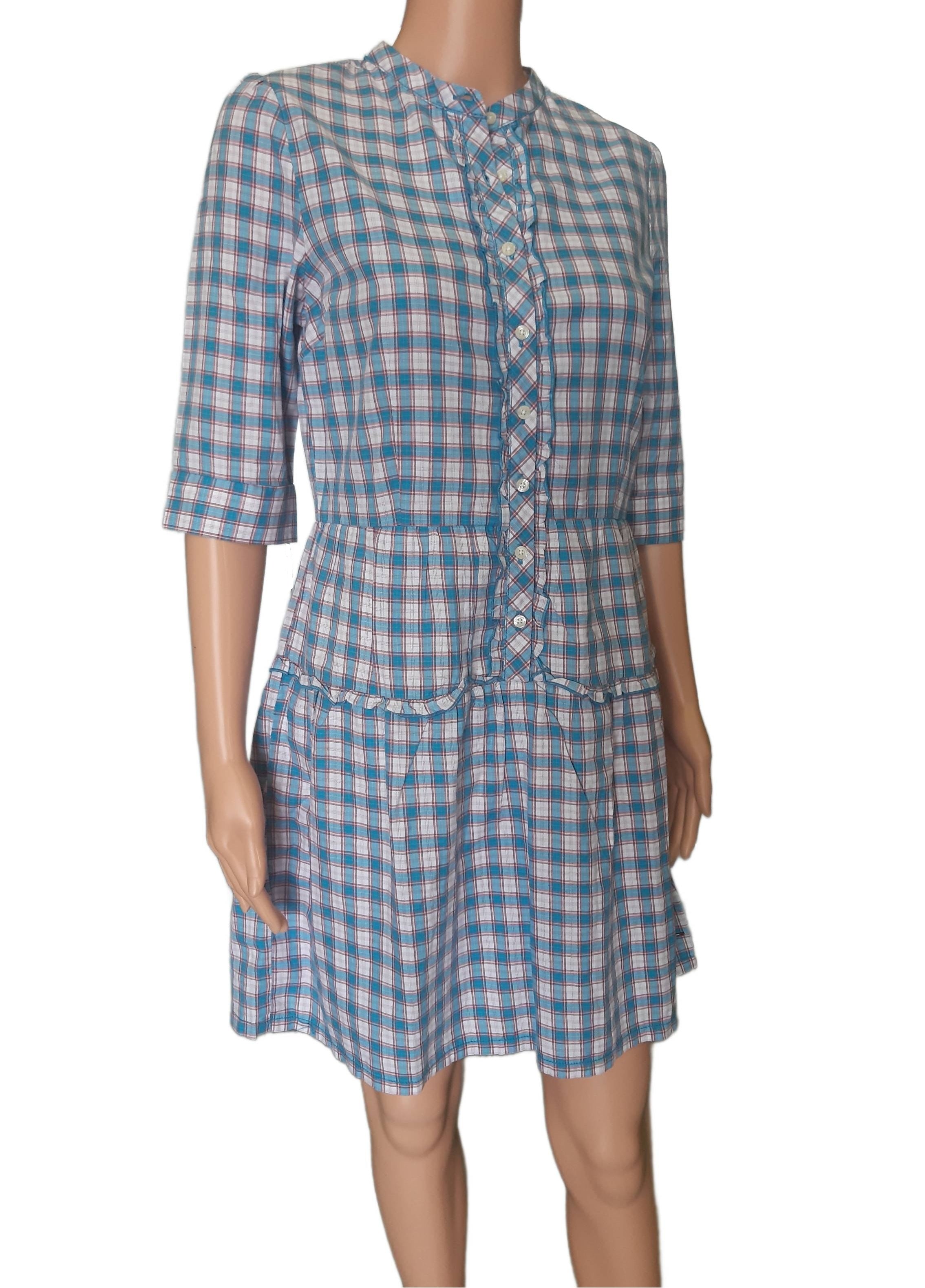 Women's cotton sporty-elegant dress Tommy Hilfiger Denim