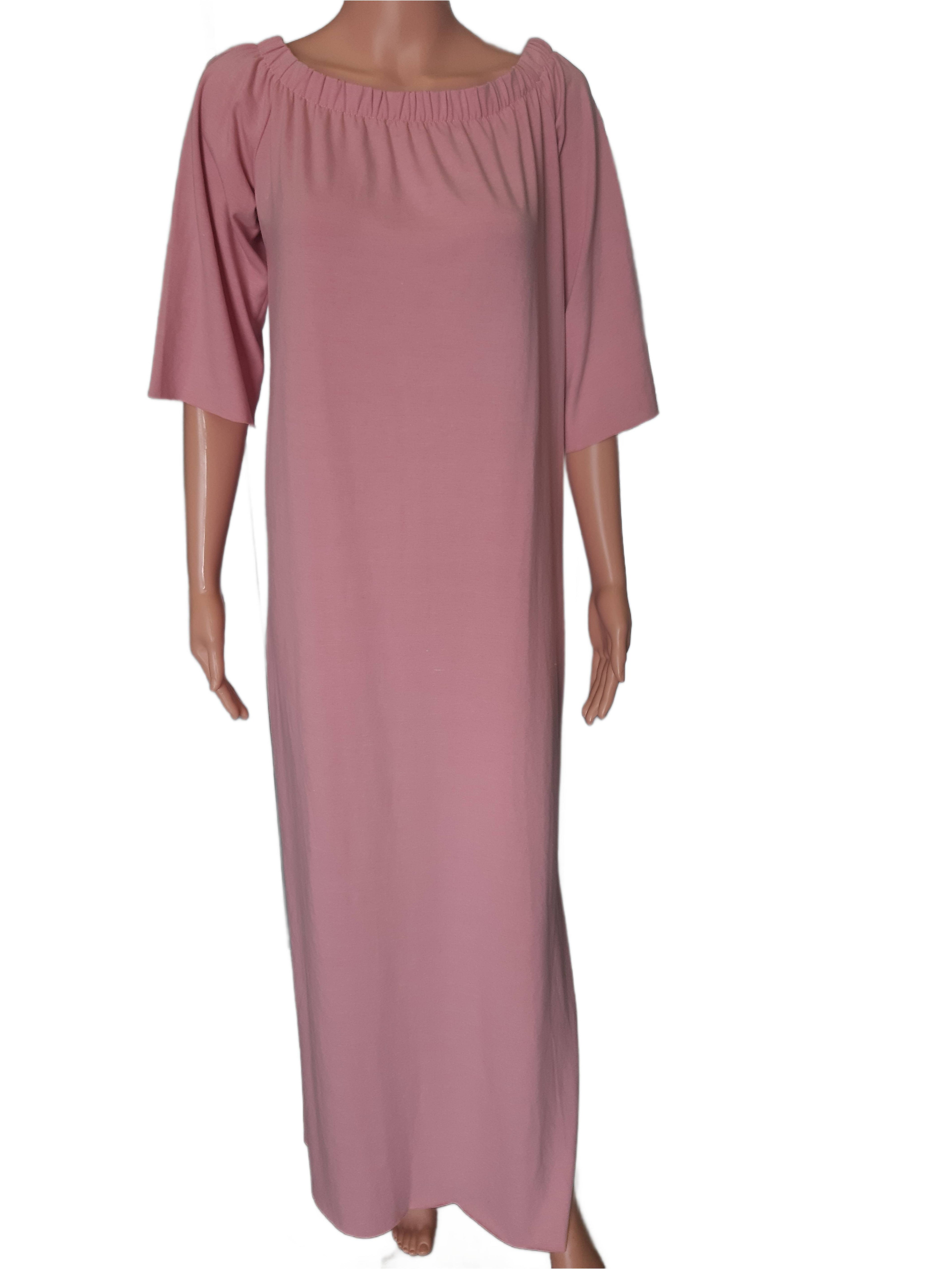 Be Wear Women's Maxi Knitted Dress, Pink