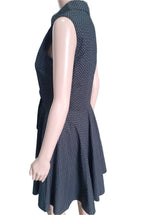 Women's elegant cotton dress Giorgio Di Mare, black