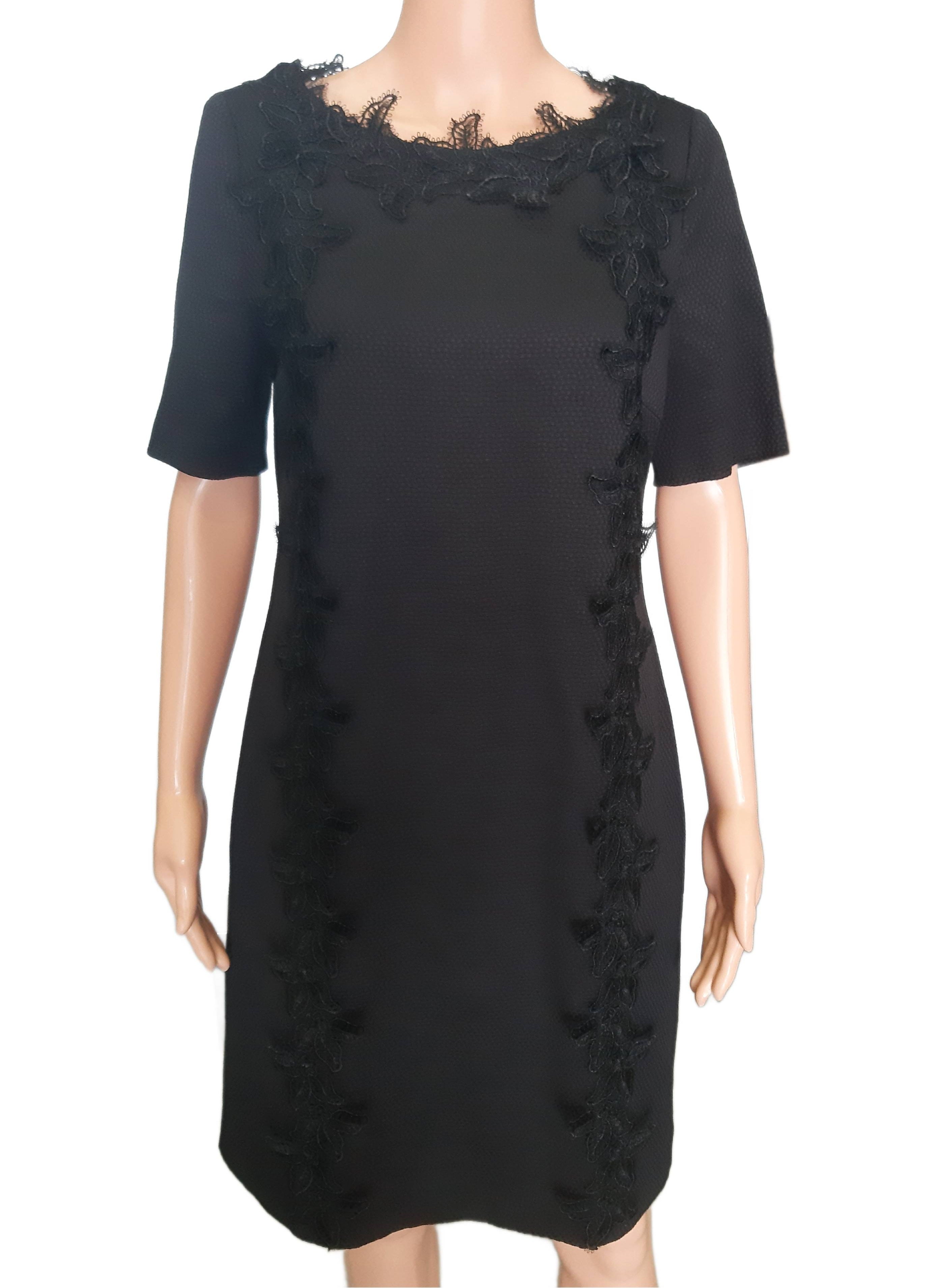 S.Oliver Black Label Elegant lace dress, black