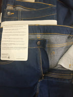 Children's cotton jeans, dark blue