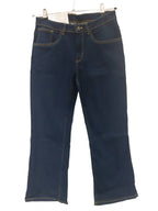 Children's cotton jeans, dark blue
